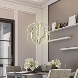 Costway 59283740 Modern Dimmable Warm White LED Chandelier