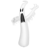 Costway 59308741 12 Feet Halloween Inflatable Ghost with LED Lights