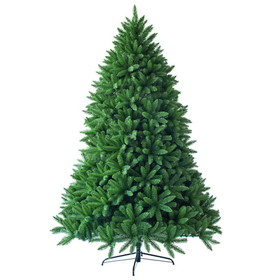 Costway 59732846 6 Feet Unlit Artificial Christmas Tree with 1250 Branch Tips