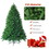 Costway 59732846 6 Feet Unlit Artificial Christmas Tree with 1250 Branch Tips