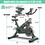 Costway 60325918 Stationary Exercise Cycling Bike with 33lbs Flywheel for Home