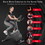 Costway 60859247 Magnetic Resistance Stationary Bike for Home Gym