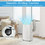 Costway 60978452 9000BTU 3-in-1 Portable Air Conditioner with Remote-White