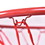 Costway 61543027 18 Inch Replacement Basketball Rim with All-Weather Net