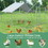 Costway 61592834 13 x 13 Feet Walk-in Chicken Coop with Waterproof Cover for Outdoor Backyard Farm