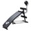 Costway 61857342 Adjustable Incline Curved Workout Fitness Sit Up Bench