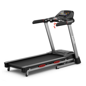 Costway 61954283 4.75 HP Folding Treadmill with Auto Incline and 20 Preset Programs-Black