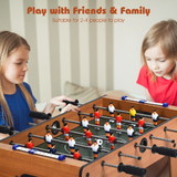 Costway 63850924 27 Inch Foosball Table Mini Tabletop Soccer Game