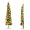 Costway 63910742 7 Feet Half Christmas Tree with Pine Needles and 150 Lights