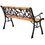 Costway 63927510 49 1/2 Inch Patio Park Garden Porch Chair Bench