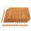 Costway 63985714 12PC Wood Grain Interlocking Floor Mats -Natural