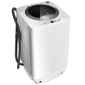 Costway 64059783 Portable 7.7 lbs Automatic Laundry Washing Machine with Drain Pump