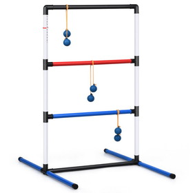 Costway 64827013 Ladder Ball Toss Game Bolas Score Tracker Carrying Bag