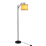 Costway 65947308 Standing Floor Lamp with Adjustable Head for Living Room and Bedroom