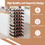 Costway 67135248 36-Bottle Wooden Wine Rack for Wine Cellar