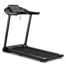 Costway 68210745 2.25HP Electric Folding Treadmill with HD LED Display and APP Control Speaker