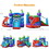 Costway 68230941 Kids Inflatable Bounce House Dragon Jumping Slide Bouncer Castle