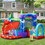 Costway 68230941 Kids Inflatable Bounce House Dragon Jumping Slide Bouncer Castle