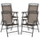Costway 69125308 Set of 4 Patio Folding Chairs
