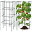 Costway 69174503 4 Pack Garden Trellis for Climbing Plants for Flower Vegetable