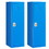 Costway 70283169 48 Inch Kid Safe Storage Children Single Tier Metal Locker-Blue