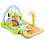 Costway 72461830 4-in-1 Baby Play Gym Mat with 3 Hanging Educational Toys