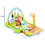 Costway 72461830 4-in-1 Baby Play Gym Mat with 3 Hanging Educational Toys