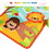 Costway 72461830 4-in-1 Baby Play Gym Mat with 3 Hanging Educational Toys