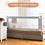 Costway 74968312 76.8  Inch Baby Bed Rail with Double Safety Child Lock-Gray