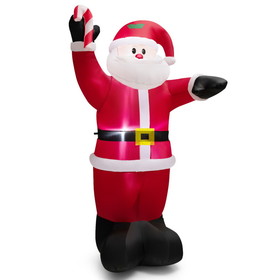 Costway 75143289 8 Feet Inflatable Santa Claus Decoration