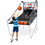 Costway 75319482 Foldable Dual Shot Basketball Arcade Game with Electronic Scoring System