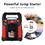 Costway 75324160 Jump Starter Air Compressor Power Bank Charger with LED Light and DC Outlet