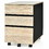 Costway 75948031 3-Drawer Mobile File Cabinet for Home Office