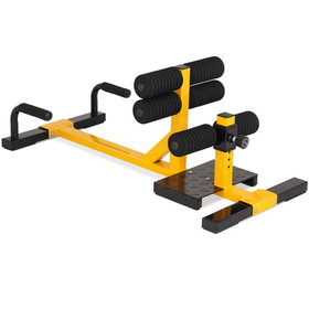 Costway 76530291 3-in-1 Sissy Squat Ab Workout Home Gym Sit-up Machine