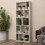 Costway 78924531 66 Inch Tall 5 Tiers Wood Bookshelf with 10 Open Compartments-White