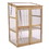 Costway 80314562 30 x 22 x 43 Inch Garden Portable Wooden Greenhouse