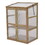 Costway 80314562 30 x 22 x 43 Inch Garden Portable Wooden Greenhouse