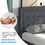 Costway 80613524 Twin Size Upholstered Bed Frame with Button Tufted Headboard