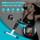 Costway 80637514 Folding Under Desk Indoor Pedal Exercise Bike for Arms Legs