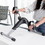 Costway 80637514 Folding Under Desk Indoor Pedal Exercise Bike for Arms Legs