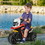 Costway 81359204 6V 3-Wheel Electric Ride-On Toy Motorcycle Trike with Music and Horn