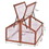 Costway 82149637 Double Box Garden Wooden Greenhouse