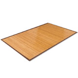 Costway 83072456 5 x 8 Feet Bamboo Area Rug Floor Carpet