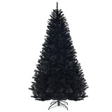 Costway 84103529 7.5 Feet Hinged Artificial Halloween Christmas Tree