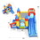 Costway 85127963 Inflatable Bounce House with Basketball Rim and 780W Blower