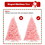 Costway 85240673 7.5 Feet Hinged Artificial Christmas Tree Full Fir Tree