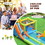 Costway 85693124 7-In-1 Jumping Bouncer Castle with 735W Blower for Backyard