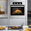 Costway 86941532 24 Inch Single Wall Oven 2.47Cu.ft with 5 Cooking Modes-Silver