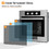 Costway 86941532 24 Inch Single Wall Oven 2.47Cu.ft with 5 Cooking Modes-Silver