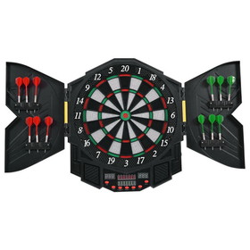 Costway 87035642 Professional Electronic Dartboard Set with LCD Display